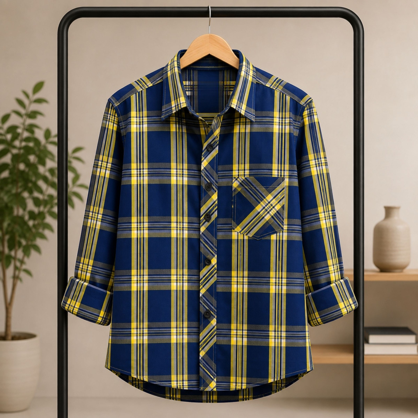 Cotton Check Shirt - Check Shirt image 5 | SA Fashion
