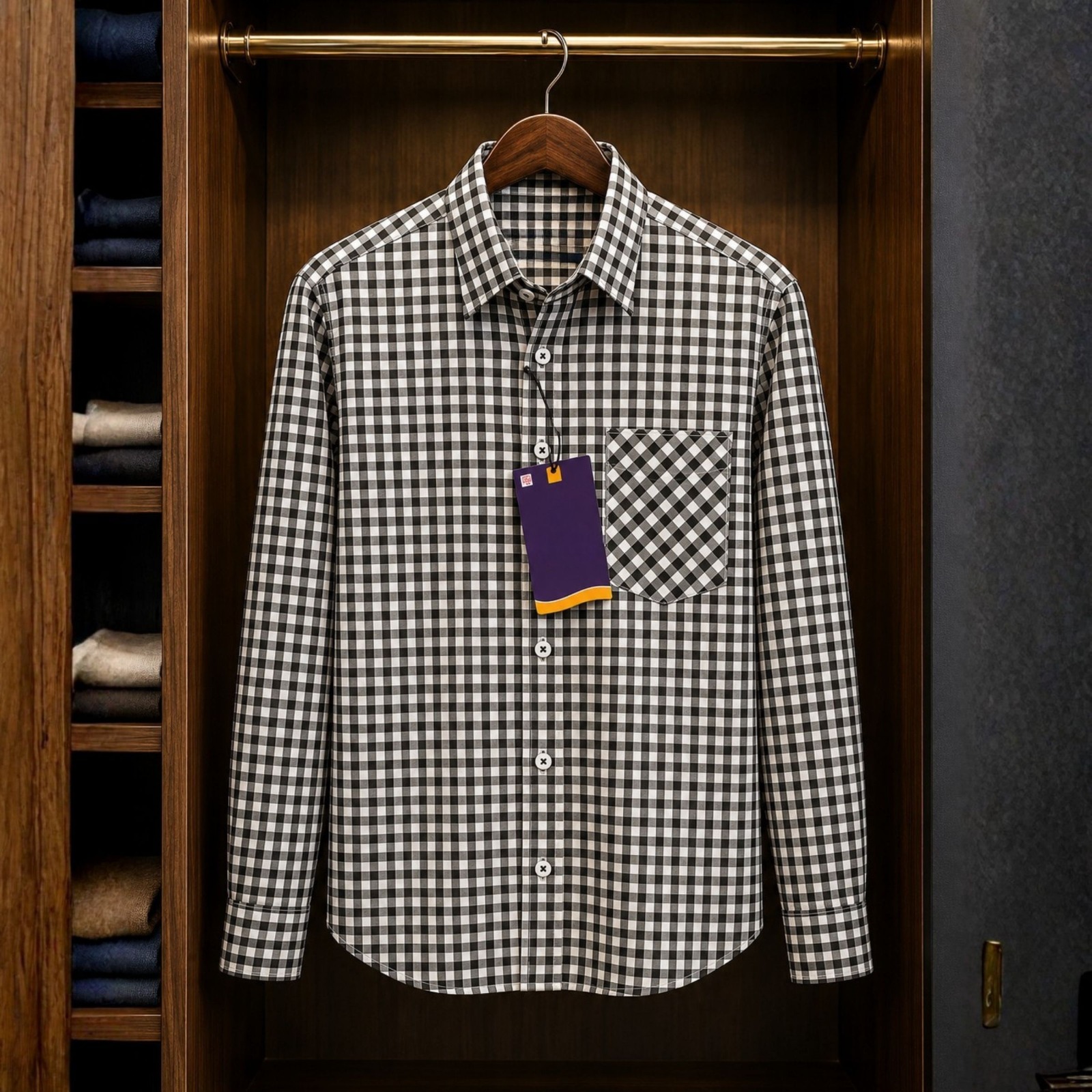 Cotton Check Shirt - Check Shirt image 9 | SA Fashion